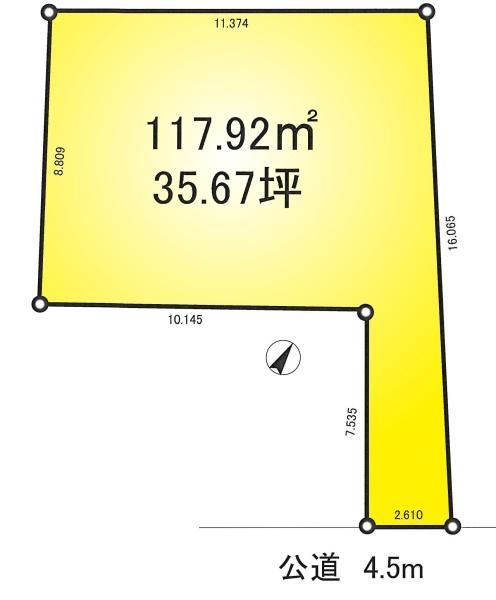 越谷市大沢３丁目土地